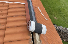 Pose de closoire ventilé et pose de faîtière neuve sur la commune de Cercy-la-tour 58340 