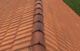 Pose de closoire ventilé et pose de faîtière neuve sur la commune de Cercy-la-tour 58340 